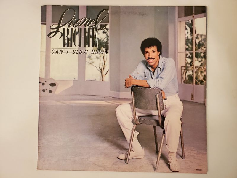 Lionel Richie Can't Slow Down vinyl record